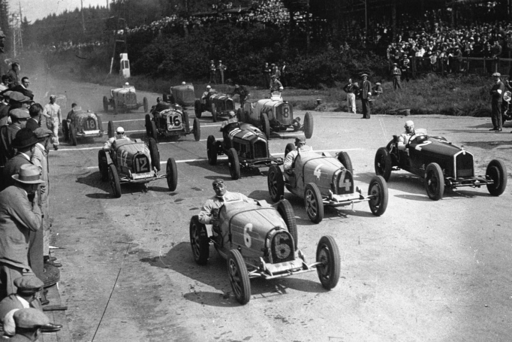 Start of the 1931 Belgian Grand Prix