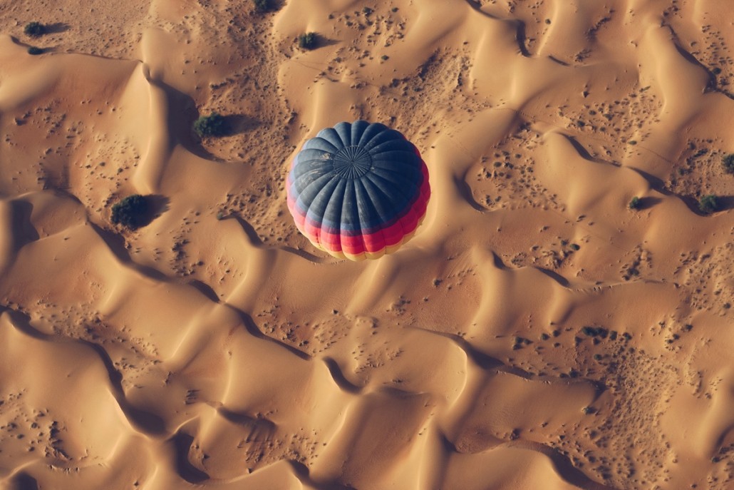 Things to do in Dubai - Hot Air Balloon in the desert