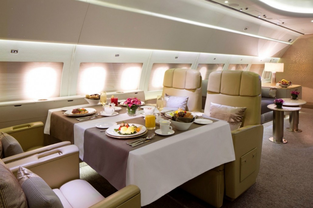 Flying Private for the Holiday Season - comfortable interior