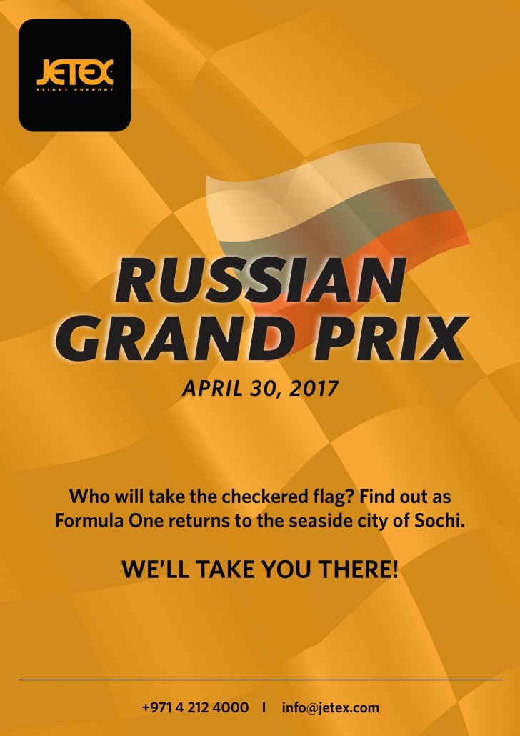 Russian Grand Prix Poster